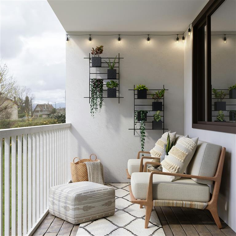 2025 Yazı İçin Balkon Dekorasyon Fikirleri.