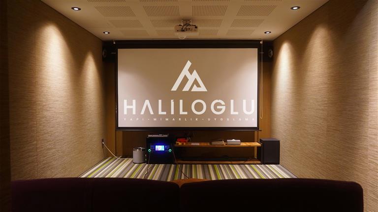 Küçük Dairelerde Ev Sineması Tasarımı.