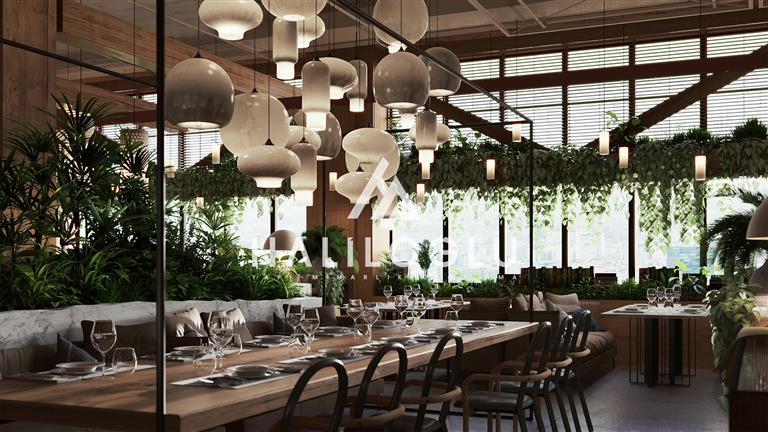 Restoranlarda İç Mimari Aydınlatma Tasarımı.